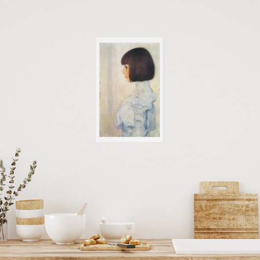Gustav Klimt Portret van Helene Klimt Poster (Keuken)