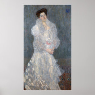 Gustav Klimt - Portret van Hermine Gallia Poster
