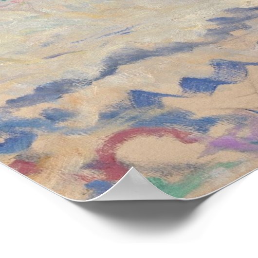 Gustav Klimt - Portret van Mäda Primavesi Poster (Hoek)