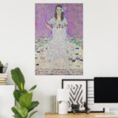Gustav Klimt - Portret van Mäda Primavesi Poster (Thuiskantoor)