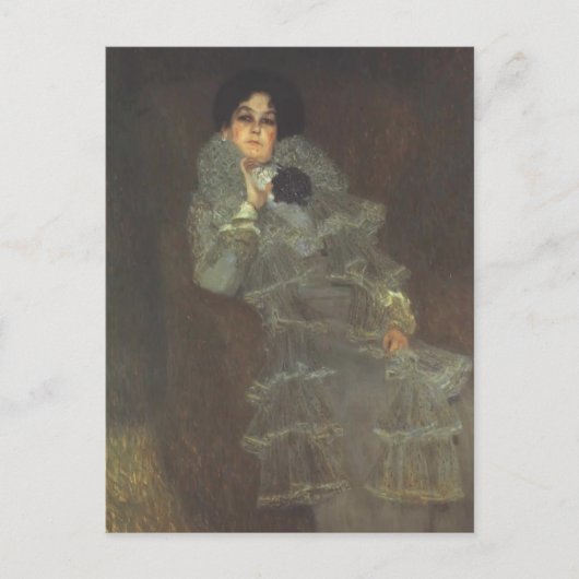 Gustav Klimt-Portret van Marie Henneberg Briefkaart (Voorkant)
