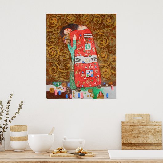Gustav Klimt Poster ~ Armor Love (Keuken)