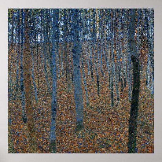 Gustav Klimt Poster ~ Beech Grove (Voorkant)
