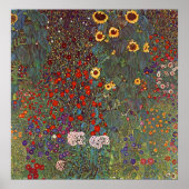 Gustav Klimt Poster ~ De bloem (Voorkant)