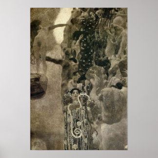 Gustav Klimt Poster ~ geneesmiddeldefinitieve toes