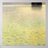 Gustav Klimt Poster ~ Het eiland (Voorkant)