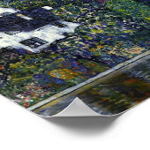 Gustav Klimt Poster ~ Houses at Unterach am Attens (Hoek)