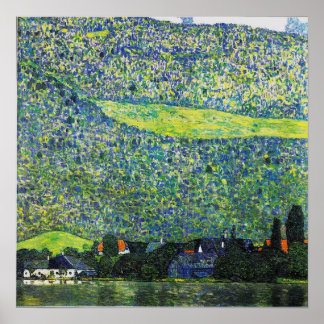Gustav Klimt Poster ~ Unterach op Attersee