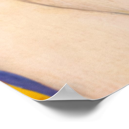 Gustav Klimt - Poster voor moeder en kind (Hoek)