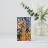 Gustav Klimt Print ~ Visitekaartje (Staand voorkant)