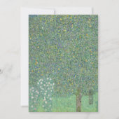 Gustav Klimt - Rosebushes onder de bomen (Voorkant)