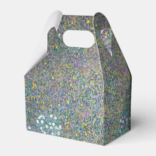 Gustav Klimt - Rosebushes onder de bomen Bedankdoosjes (Achterkant)