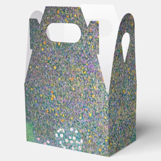 Gustav Klimt - Rosebushes onder de bomen Bedankdoosjes (Geopend)