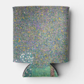 Gustav Klimt - Rosebushes onder de bomen Blikjeskoeler (Voorkant)