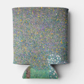 Gustav Klimt - Rosebushes onder de bomen Blikjeskoeler (Achterkant)