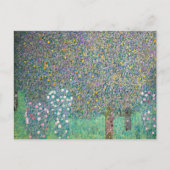 Gustav Klimt - Rosebushes onder de bomen Briefkaart (Voorkant)