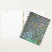 Gustav Klimt - Rosebushes onder de bomen Planner (Display)