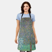 Gustav Klimt - Rosebushes onder de bomen Schort (Gedragen)