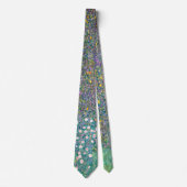 Gustav Klimt - Rosebushes onder de bomen Stropdas (Voorkant)