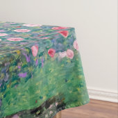 Gustav Klimt - Rosebushes onder de bomen Tafelkleed (Voorbeeld)