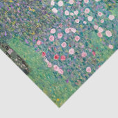 Gustav Klimt - Rosebushes onder de bomen Tissuepapier (Detail)