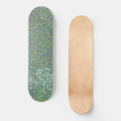 Gustav Klimt Rosebushes onder de Trees GalleryHD Skateboard (Voorkant)