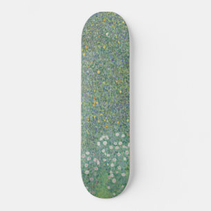 Gustav Klimt Rosebushes onder de Trees GalleryHD Skateboard