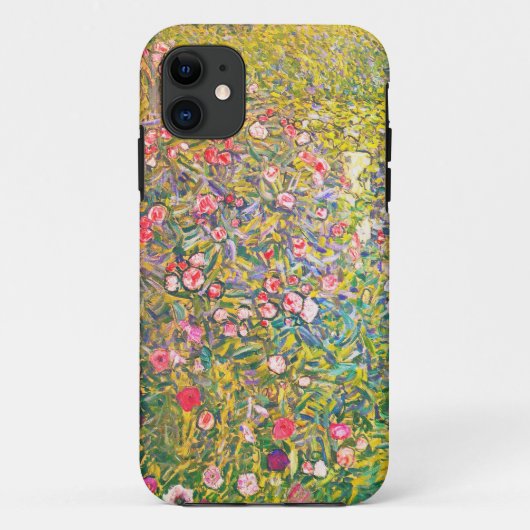 Gustav Klimt Roze Bloemen Case-Mate iPhone Case (Achterkant)