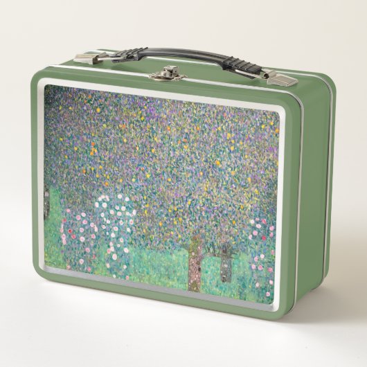 Gustav Klimt - Rozenstruiken onder de Bomen (Voorkant)