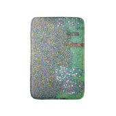 Gustav Klimt - Rozenstruiken onder de Bomen Badmat (Voorkant Verticaal)