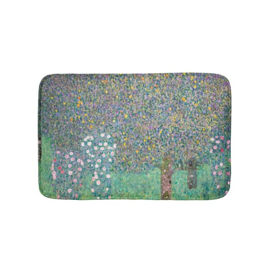 Gustav Klimt - Rozenstruiken onder de Bomen Badmat (Voorkant)