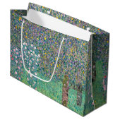Gustav Klimt - Rozenstruiken onder de Bomen Groot Cadeauzakje (Voorkant Gekanteld)