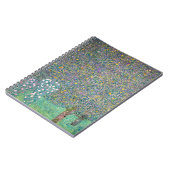 Gustav Klimt - Rozenstruiken onder de Bomen Notitieboek (Linkerzijde)