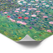 Gustav Klimt - Rozenstruiken onder de Bomen Poster (Hoek)