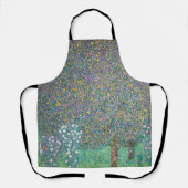Gustav Klimt - Rozenstruiken onder de Bomen Schort (Voorkant)