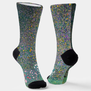 Gustav Klimt - Rozenstruiken onder de Bomen Sokken