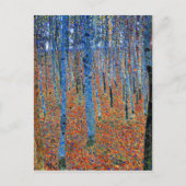 Gustav Klimt-schilderij, Beech Grove I Briefkaart (Voorkant)