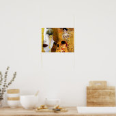 Gustav Klimt, schilderijen Collage, Gecombineerde Poster (Keuken)