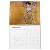 Gustav Klimt schilderkunst Kalender (Jan 2026)