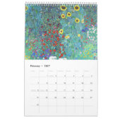 Gustav Klimt schilderkunst Kalender (Feb 2027)