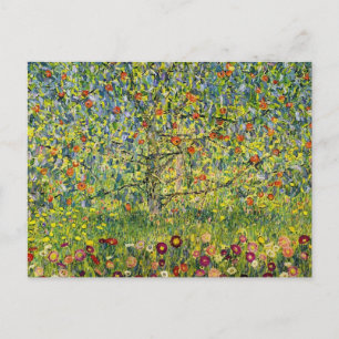 Gustav Klimt schilderkunst nouveau de Apple Tree Briefkaart