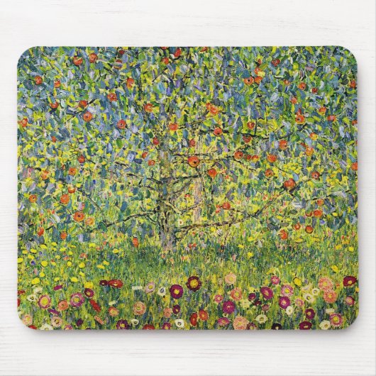 Gustav Klimt schilderkunst nouveau de Apple Tree Muismat (Voorkant)