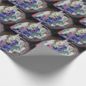 Gustav Klimt schildert de Maagd Cadeaupapier (Hoek)