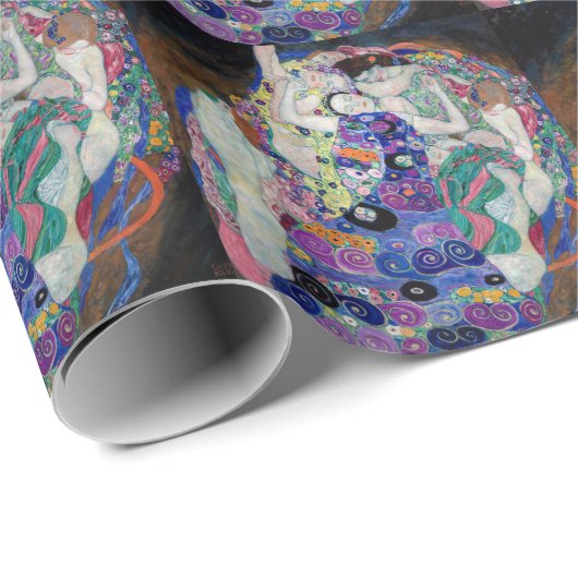 Gustav Klimt schildert de Maagd Cadeaupapier (Rol Hoek)