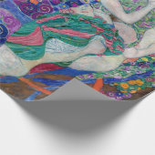 Gustav Klimt schildert de Maagd Cadeaupapier (Hoek)