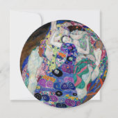 Gustav Klimt schildert de Maagd Kaart (Voorkant)