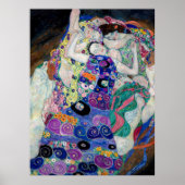 Gustav Klimt schildert de Maagd Poster (Voorkant)