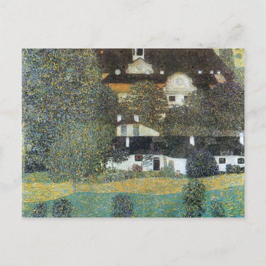 Gustav Klimt- Schloss Kammer am Attersee, II Briefkaart (Voorkant)
