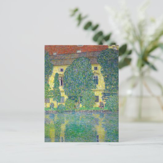 Gustav Klimt - Schloss Kammer am Attersee III Briefkaart (Staand voorkant)