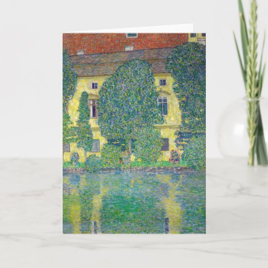 Gustav Klimt - Schloss Kammer am Attersee III Kaart (Voorkant)